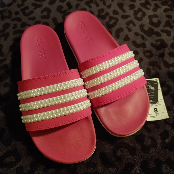 Blinged adilette slides - Picture 2 of 6